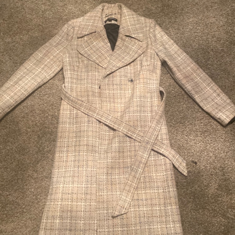KARL LAGERFELD Wool Midi Coat